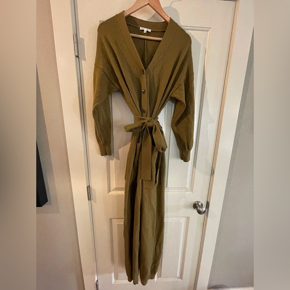 Alex Mill Olive Jumpsuit